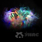 Гирлянда светодиодная Оптоволокно 2-х цветное, длина 3.0м, нить прозрачная, цвет-мульти. Артикул Г91566